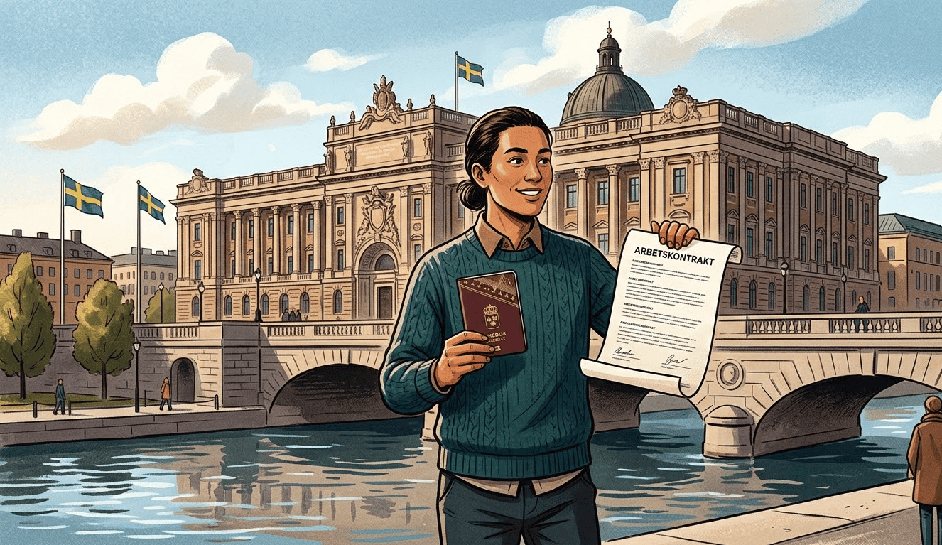 İsveç'te yeni çalışma izni reformu ve 1 Haziran 2026'da başlayacak olan yeni dönem hakkında bilgi.